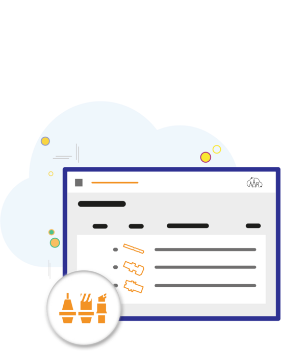 Creazione di liste di utensili con il nostro TDM Cloud Essentials.